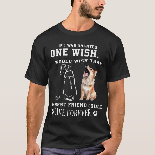 Om jag fick en WISH skulle jag önska mina bästa T Shirt (Framsida)