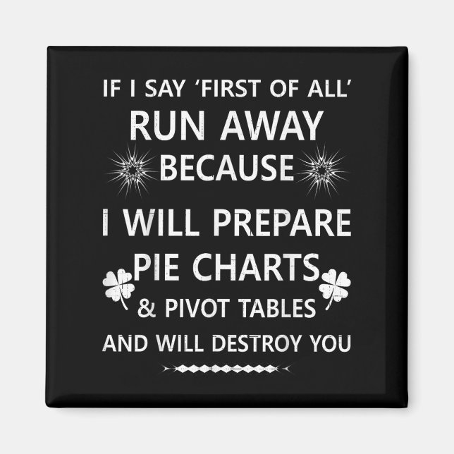 Om jag först säger Springa bort.. bord och kommer  Magnet (Framsidan)