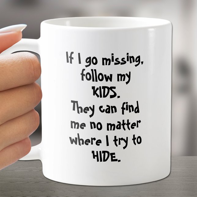 Om jag går miste om Roligt Kaffemugg (Skapare uppladdad)