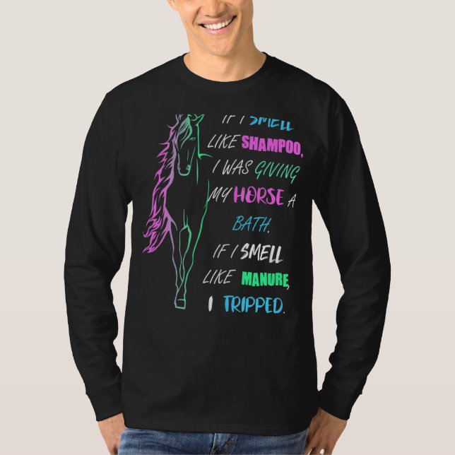 Om jag gillar Shampoo så var jag Ge... T Shirt (Framsida)