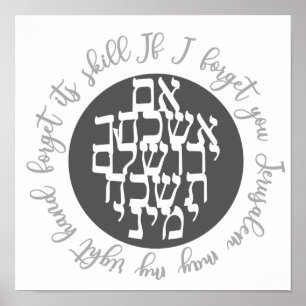Om jag glömmer Jerusalems väggkonst
