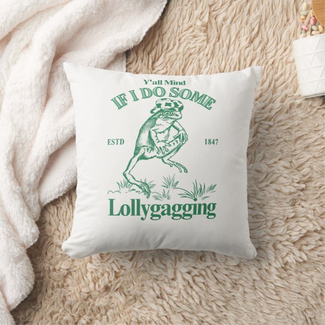 Om jag gör nåt, lustigt, Frog... Kudde (Filt)