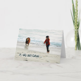 Om jag hade endast det bekant mötekortet kort