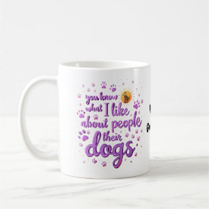 Om jag inte får ta med min hund, så kommer jag int kaffemugg