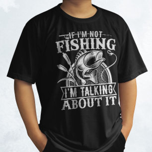 Om jag inte fiskar Älskare Fiskare Pappa Humor Lub T Shirt
