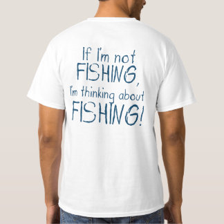 Om jag inte fiskar - Rolig angler T-shirt