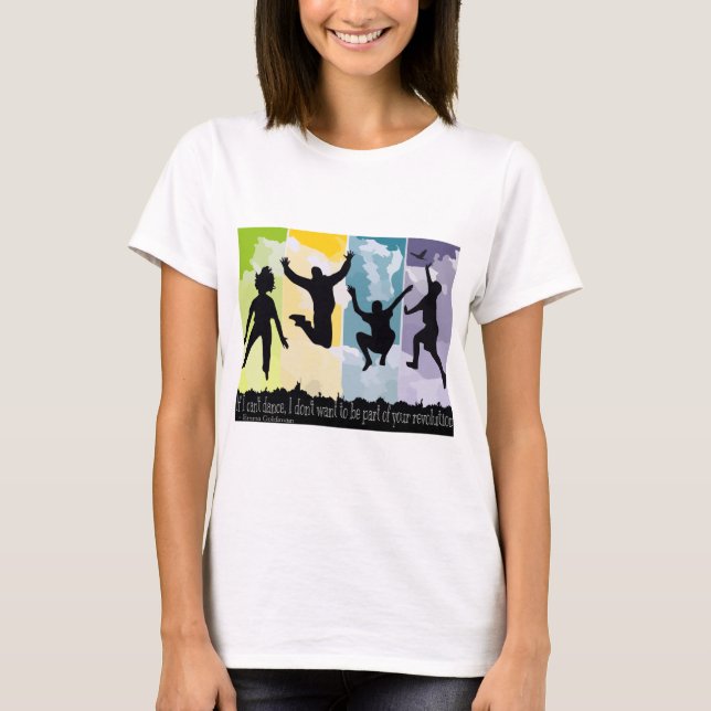 Om jag inte kan dansa… tee (Framsida)