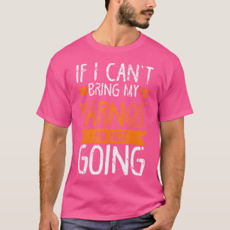 Om jag inte kan ta med mig mitt garn så går jag in t shirt