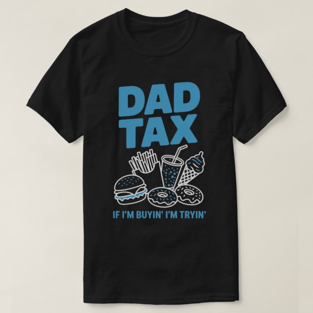 Om jag köper så försöker jag snabbt mata | Skatt f T Shirt (Design framsida)