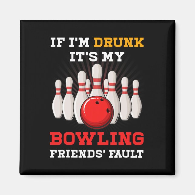 Om jag kör min Bowling Friends fel Sp Magnet (Framsidan)