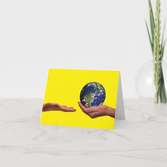 Om jag kunde ge dig World Card Kort (Framsida)