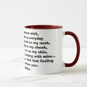 Om jag kunde ha precis en wish… mugg