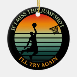 Om jag missar den här hoppskjutningen försöker jag julgransprydnad keramik