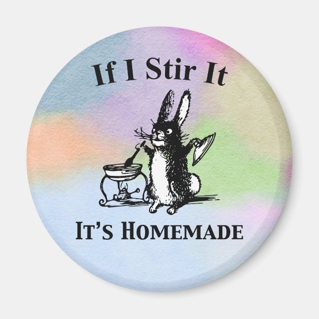 Om jag rör det är det hemmaad magnet (Framsidan)