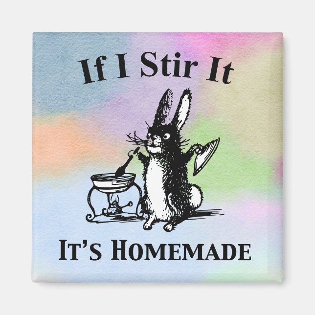 Om jag rör det är det Homemade Magnet. Magnet (Framsidan)