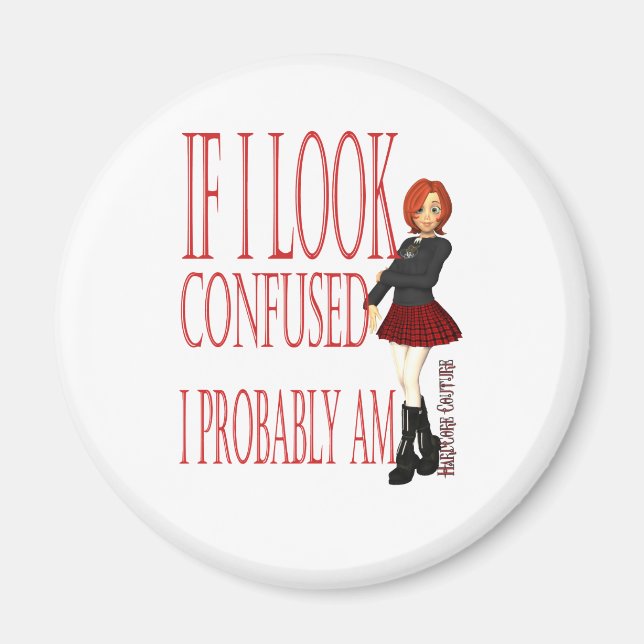 Om jag ser förvirrad ut är jag förmodligen magnet (Framsidan)