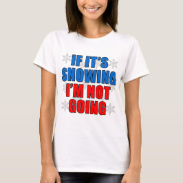 Om jag sjunger ska jag inte gå tee shirt