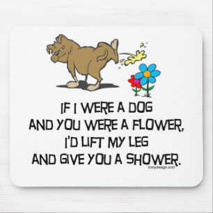 Om jag var en hund Mousepad Musmatta