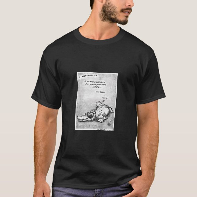 Om jag var ett djur tee (Framsida)