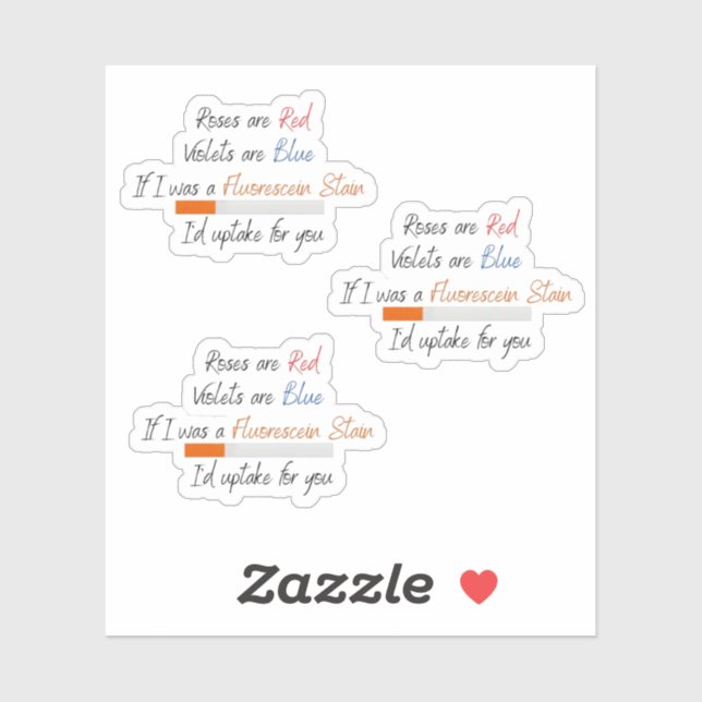 Om jag var fluoresceinfärgad - dekal (Ark)