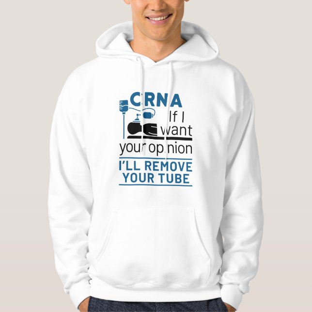 Om jag vill ha ditt yttrande tar jag bort röret hoodie (Framsida)