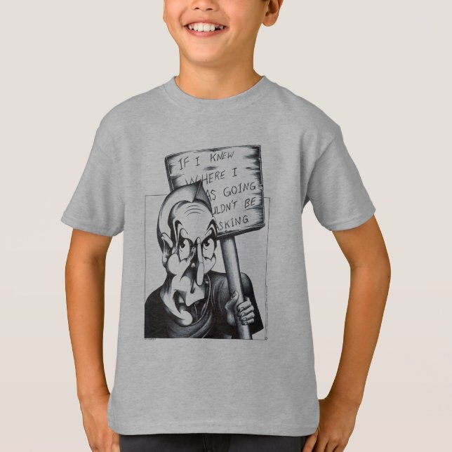 Om jag visste var jag gick t shirt (Framsida)