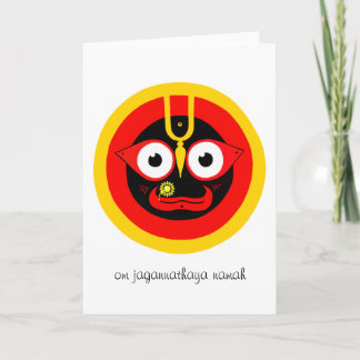 Om Jagannathaya-hälsningskort Kort