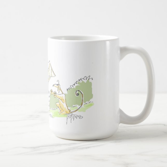 OM JÄNTAN HADE VARIT MITT AFGHANSKT - MUGGEN KAFFEMUGG (Höger)
