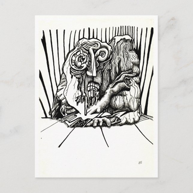 om Kant, av Brian Benson Vykort (Framsida)