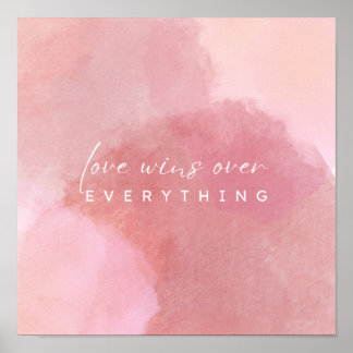 " om Kärlek: En Rosa vattenfärgsaffär" Poster