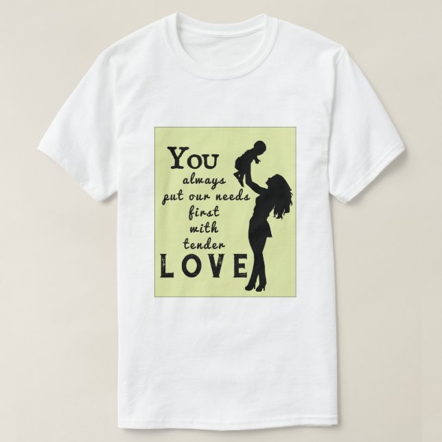 Öm kärlek t shirt (Design framsida)