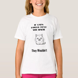 Om katter kunde skriva Mugg T Shirt