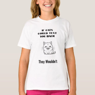 Om katter kunde skriva Mugg T Shirt