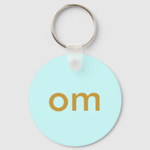 om-keychain nyckelring