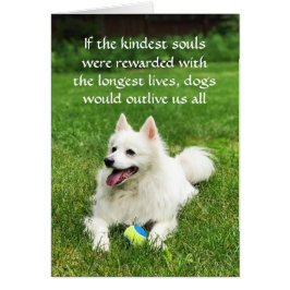 Om Kindest själar - 5 tum x 7 tum Art Card Hälsningskort