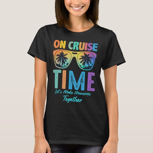 om kryssningsfamiljen Bahamas Alaska Cruise Vacati T Shirt (Framsida)
