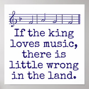 Om Kung Kärlek Musik - Musikoffert Poster