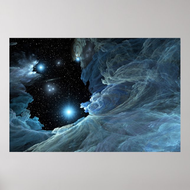 om lämnande av Poseidon Nebula - 2009 Poster (Framsidan)