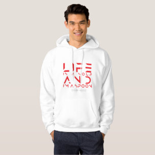 om lf är en soppa iam-sked hoodie