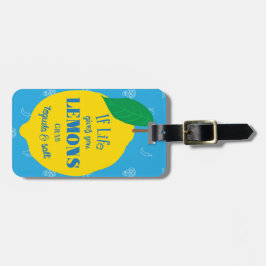 Om liv ger dig citroner, saltar hastigt bagagebricka