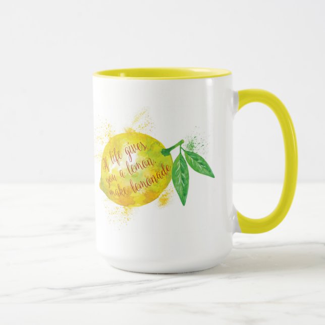 Om liv ger dig en citron, gör Lemonade Mugg (Höger)
