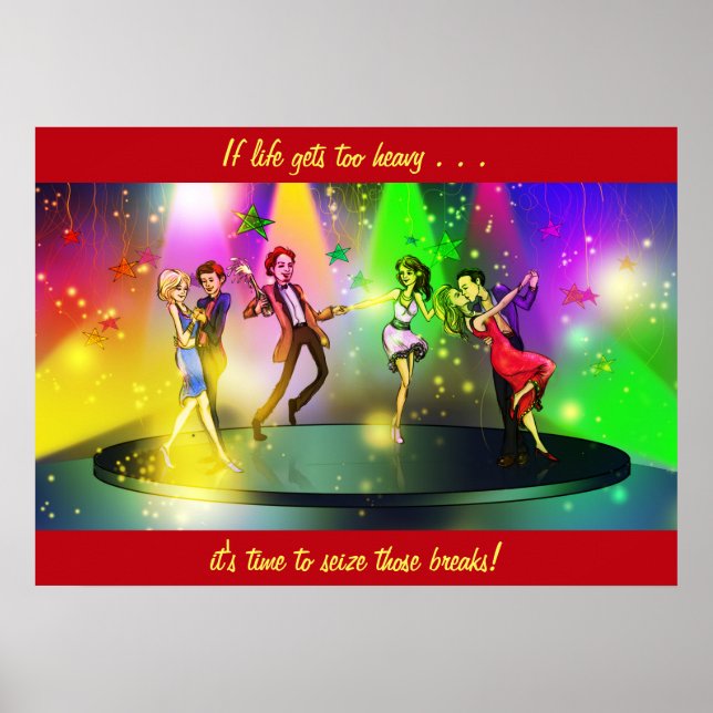 Om livet blir för tungt Poster (Framsidan)