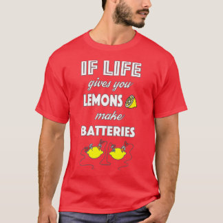 Om livet ge du citroner t shirt