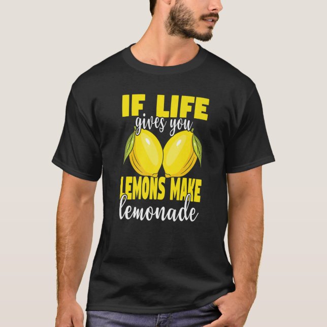 Om Livet Ge så gör du legotillverkning T Shirt (Framsida)
