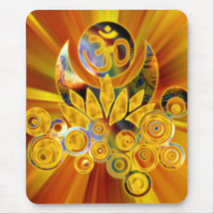 Om Lotus gul orange zoom Musmatta
