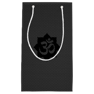 OM Lotus Spirituality Yoga in Carbon Fiber Stil
