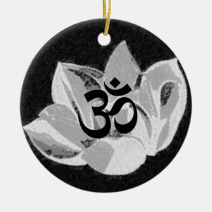 Om Lotus - Yoga Ornament