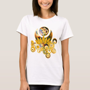 Om-lotusblomma T-shirt