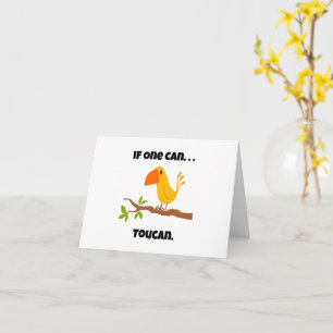Om man kan. ...Toucan, Tecknad av den finstilta Pu Kort