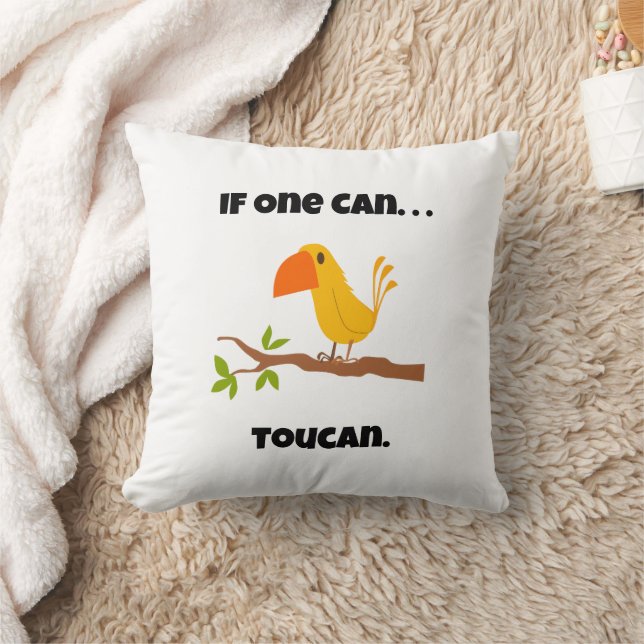 Om man kan. ...Toucan, Tecknad av den finstilta Pu Kudde (Filt)